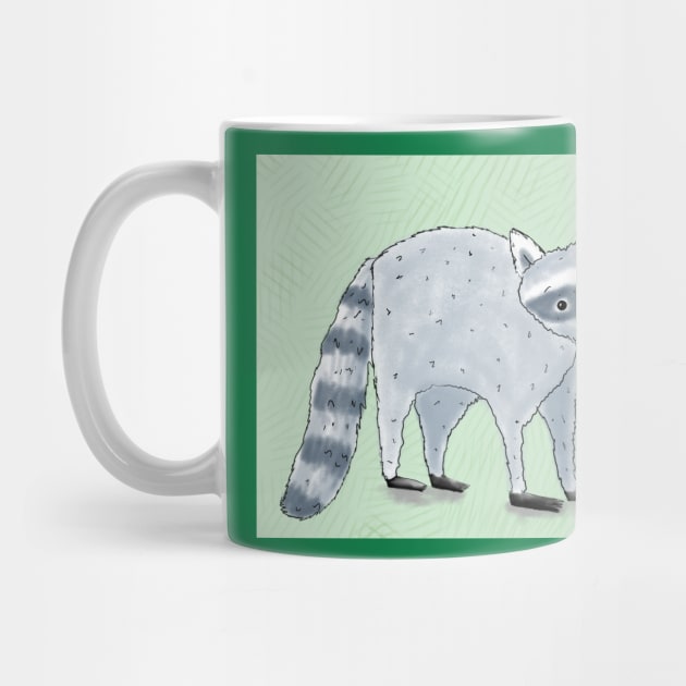 Roxy the Raccoon by Charlotsart